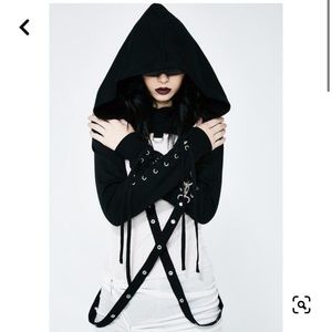 Killstar - Verity Cropped Hoodie